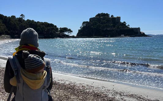 Promenades avec les mamans dans le massif des Maures